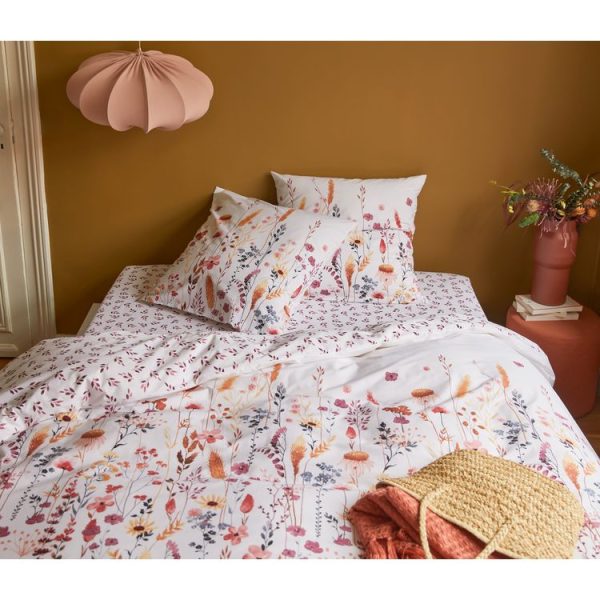 De gros 🎉 ACTUEL Parure Housse De Couette En Coton 70 Fils Motif Floral RHAMA 🎁 1