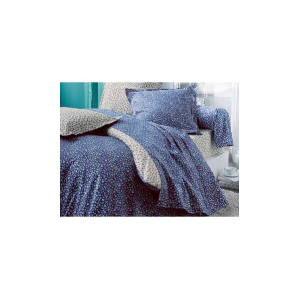 Vente flash 👏 Tradilinge Parure Housse De Couette MELROSE Marine ✨ 1