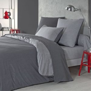 Acheter 👍 Origin Housse De Couette Unie En Microfibre, Vague Made In France 💯 10