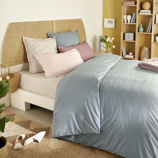 Acheter ⭐ ACTUEL Drap Housse Uni En Percale De Coton 70 Fils Collection Permanente ⭐ 3