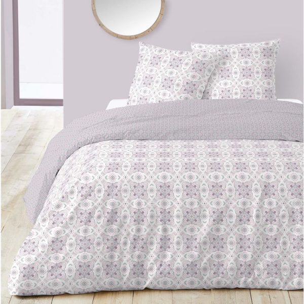 Top 10 🌟 ACTUEL Parure Housse De Couette Fantaisie En Polycoton Motif Mosaique ARMEL 👏 1