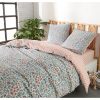 Meilleure vente 🔥 Parure Housse De Couette Fantaisie En Coton 65 Fils Motif Floral SEMOLINA ⭐ 5