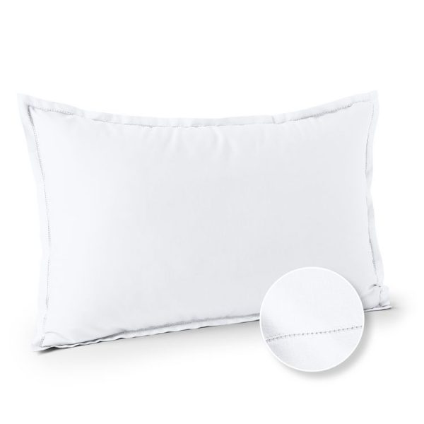 Acheter ✨ ACTUEL Taie D’oreiller Unie En Percale De Coton 70 Fils – Collection Permanente ✨ 1