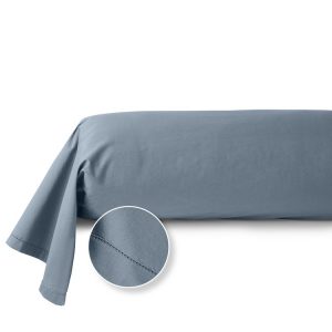 Bon marché 🌟 ACTUEL Taie De Traversin Unie En Percale De Coton 70 Fils – Collection Permanente ✔️ 16