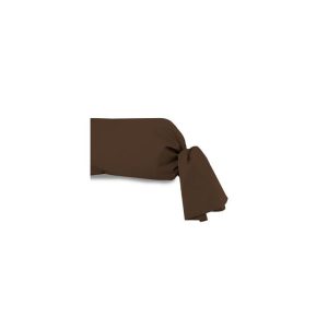 Meilleure vente 😍 ZZZ Taie De Traversin Uni 85×185 Cm ZZZ Chocolat 🌟 7