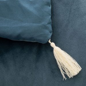 Tout neuf 👍 ATMOSPHERA Edredon Design Velours Hiver – L. 80 X L. 180 Cm – Bleu 🎁 9