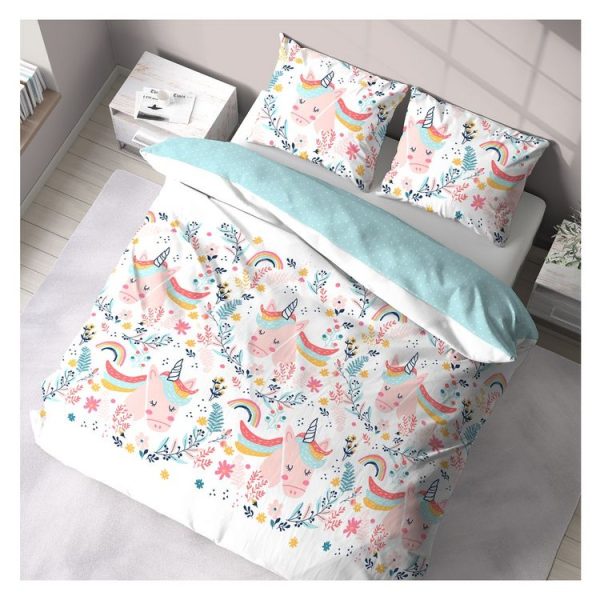 Nouveau 🎁 Parure Housse De Couette Enfant En Microfibre PISTILA ⭐ 1