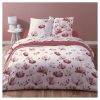 Sortie 😉 Parure Housse De Couette En Microfibre Motif Floral EMMY 🧨 10