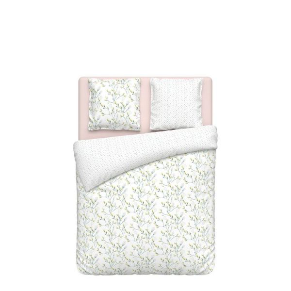 Budget 👏 ACTUEL Parure Housse De Couette En Microfibre Motif Floral RAFAELA 🥰 1