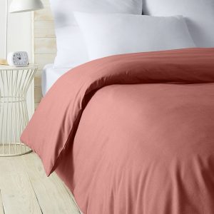 Tout neuf 🎉 ACTUEL Housse De Couette Unie En Percale De Coton 70 Fils – Collection Permanente ❤️ 14